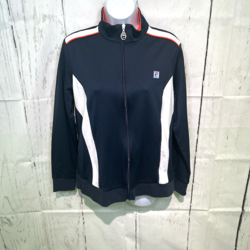 Vintage Fila Sport Women's Full Zip Track 90's Jacket Large