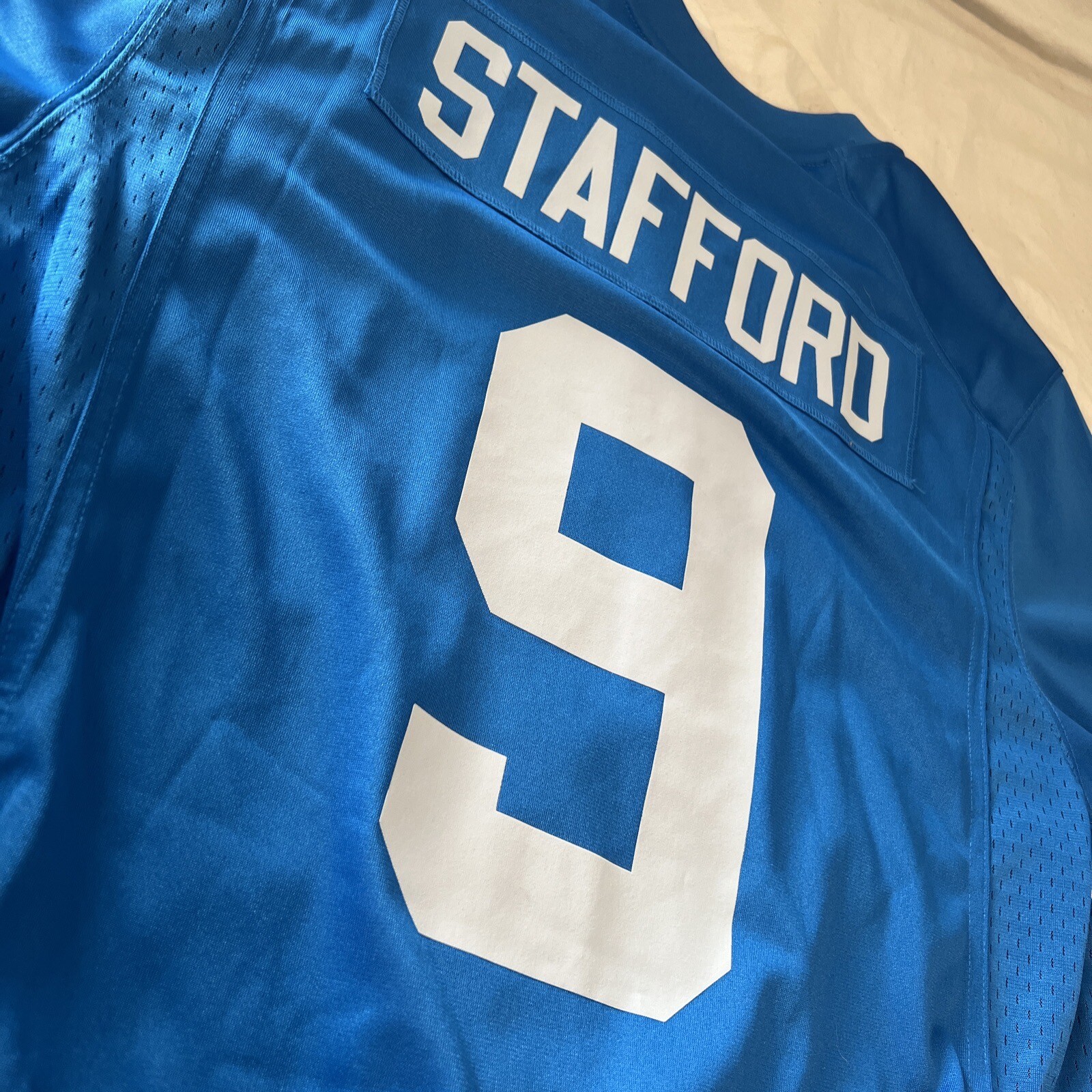 Detroit Lions Matthew Stafford 9 Nike Men’s Size Large Nike Throwback Jersey eBay