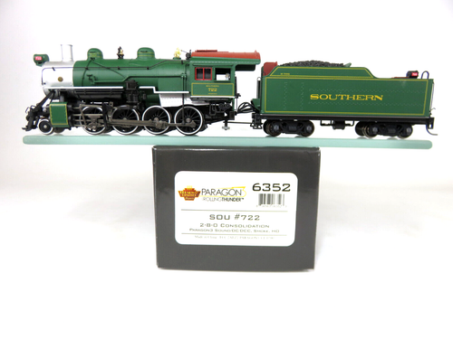 Broadway Limited 6352 HO Southern 2-8-0 Consolidation Locomotive DCC/Sound/Smoke