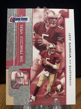 2001 Fleer Game Time Jeff Garcia #28