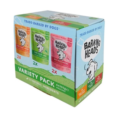 Barking Heads Variety Pack 6 x 300g - Bild 1 von 1