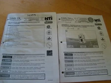 LOT ON NTI TRINITY TFT BOILER CONTROLLER CONVERSION INSTRUCTION/KIT