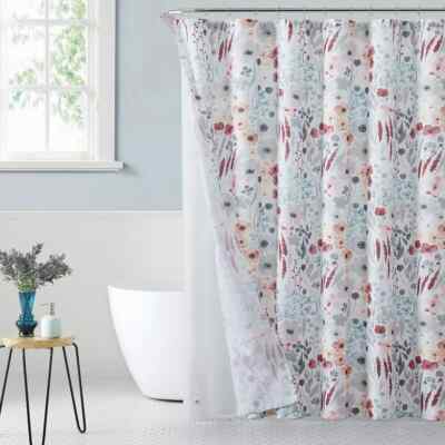Jade + Oake Floral Shower Curtain Complete Set (14 pc) Brand New in Package!!
