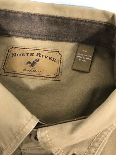 North River Hunting/Shooting Shirt with pads Size XXL 2xl Very Nice LQQK! - Picture 4 of 6