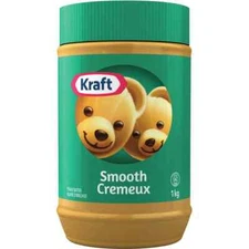 Kraft SMOOTH Peanut Butter  1kg - FREE SHIPPING