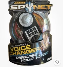 Spy Net Voice Changer Gear 6 Function Secret  Toy Realistic NIP