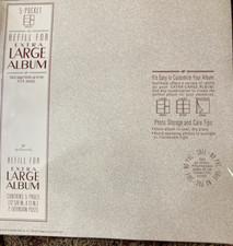 Hallmark Refill AR8020 for Extra-Large Album of FIVE 5 5-Pocket Pages w POSTS