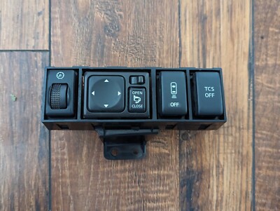 OEM 2007-2008 Nissan Maxima Power Folding Mirror Parking Dimmer Switch Button