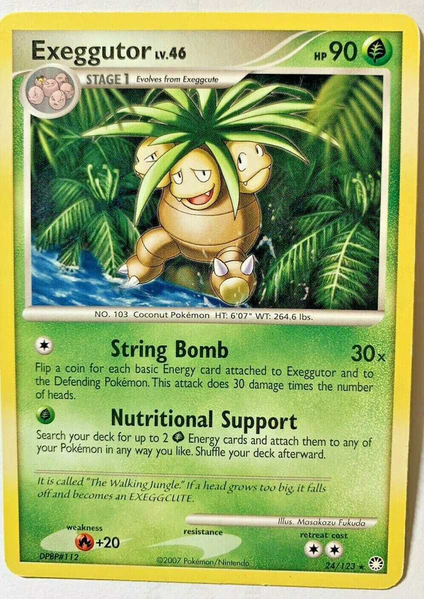 EXEGGUTOR - 24/123 - Mysterious Treasures - RARE - Pokemon - Non