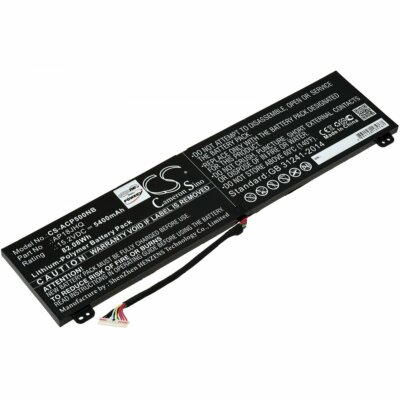 Akku für Laptop Acer Predator Triton 500 PT515-52-75ZY 15,2V 5400mAh/82,1wh Li-I