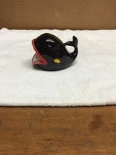 Vintage Porcelain Whale Figurine