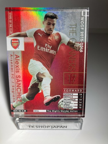 Panini Wccf 15 16 Alexis Sanchez Rc Arsenal Fc Soc02 38 Ebay Panini Wccf 15 16 Alexis Sanchez Rc Arsenal Fc Soc02 38 Ebay