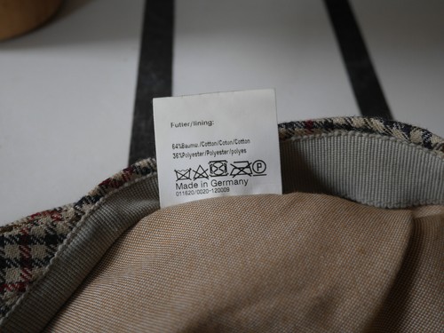 STETSON KENT Schiebermütze 57 M 90er Hut Made in Germany TRUE VINTAGE flat cap - Picture 7 of 7