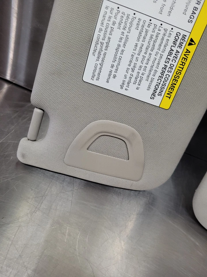 Par de parasol iluminado delantero izquierdo y derecho 11-13 Infiniti M37 M56 M35 gris OE Foto 2 de 4