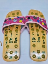 Acupoint Massage Slippers Sandal For Men Women Feet Chinese Acupressure Therapy
