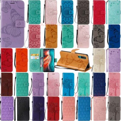 For Huawei P30 P20 Lite P30 Pro Wallet Card Slot Flip Leather Phone Case Cover