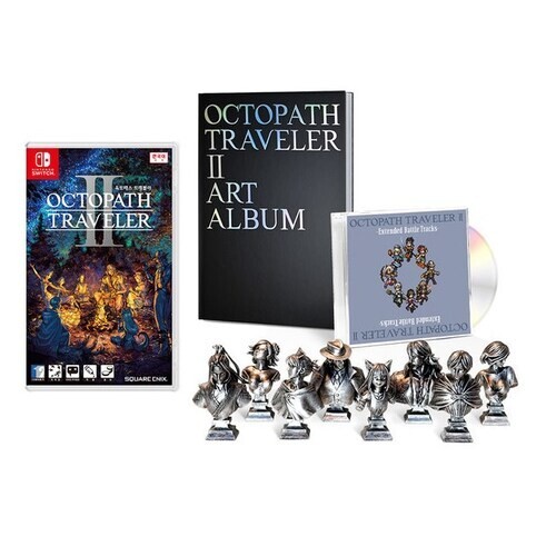 Nintendo Switch Octopath Traveler 2 Collector's Edition English Korean⭐Tracking⭐-image