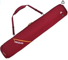 NWT Unigear Liberty 175cm Ski/Snowboard Reinforced Double Padding Travel Bag Red
