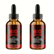 2-Pack Bio Choice Drops, BioChoice Pro to Boost Stamina and Energy, Biochoice
