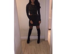 Black And Gold Dress Topshop Size 6