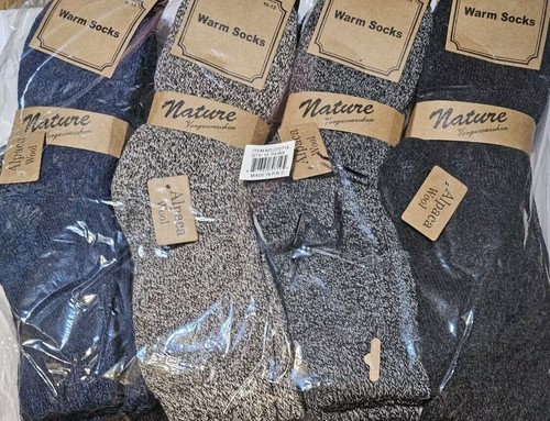 HD warm natural socks 12 Pairs Size 10 - 13 Colors May Vary - Picture 10 of 18