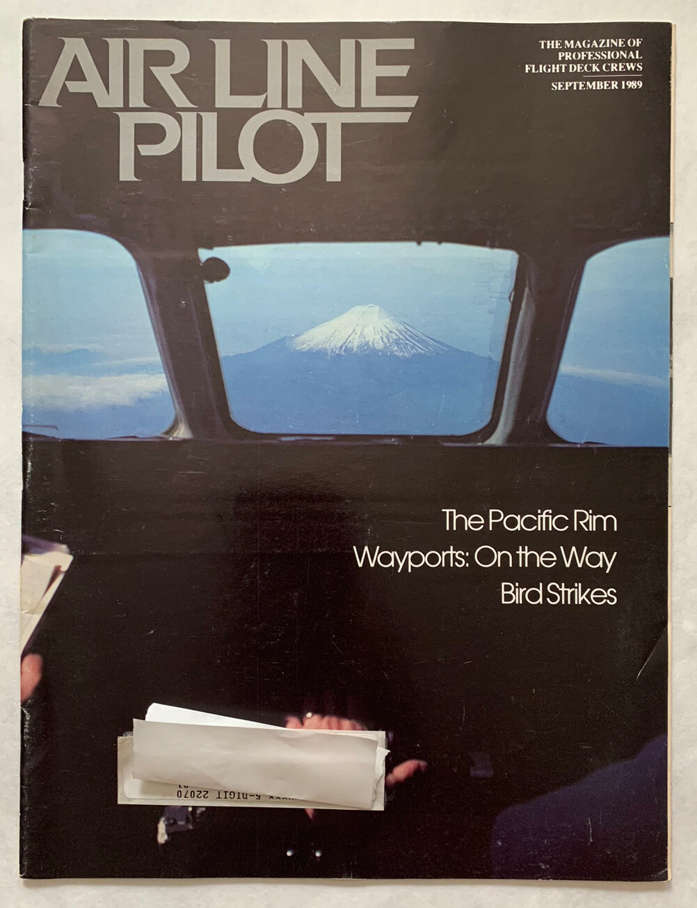 Airline Pilot Magazine Air Line September 1989 The Pacific Rim | eBay