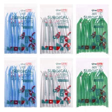 500(20 Bags)Surgical Aspirator Tips Dental Aspirating Suction Tips (Choose Size)