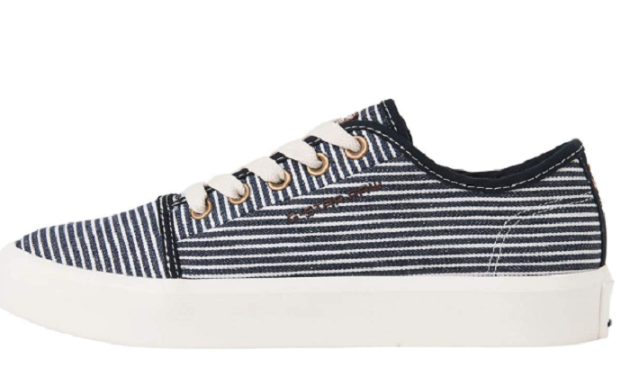 G-Star Raw Strett Ii Low Top Sneakers Hickory Stripe Denim  display picture 1