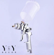 Air Paint Spray Gun HVLP 1.4 Sprayer Gravity Feed Auto Painting 600ml