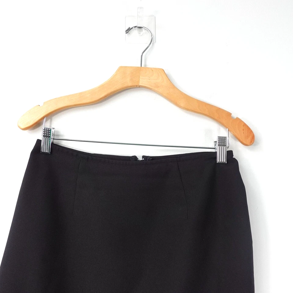 ENVOLTURA Falda Junior Talla 5 Negra Mini Lápiz Recto Cremallera Espalda Formal Clásica Foto 2 de 4