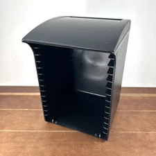 Tenex 14-Disc CD Cube Storage Tower 1997 Vintage MediaWorx Organizer Black