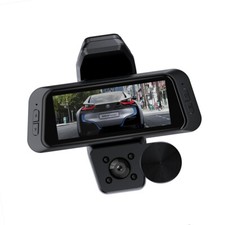 3 Channel Dash Cam 1080P Front/Rear/Interior Camera Car Video Recorder G-sensor