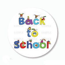 Back to School Scrapbook Stickers Kids Back to School Favors School Stickers
