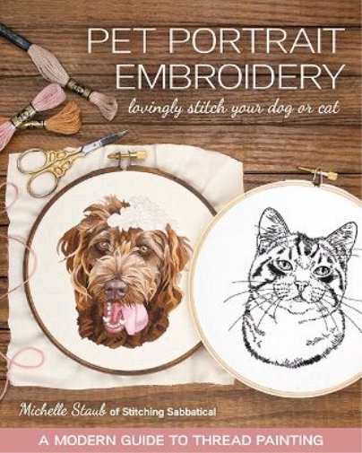 Michelle Staub Pet Portrait Embroidery (Tascabile)