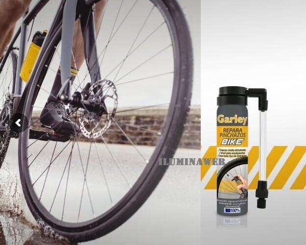 Spray Repara pinchazos Bici Patinete Patin 75ml - 110cc Bote espuma infla repara
