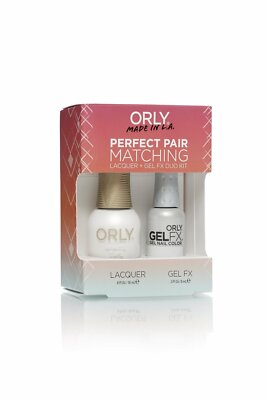 Orly Duo White Tips ( Lacquer + Gel) .6oz / .3oz 31100