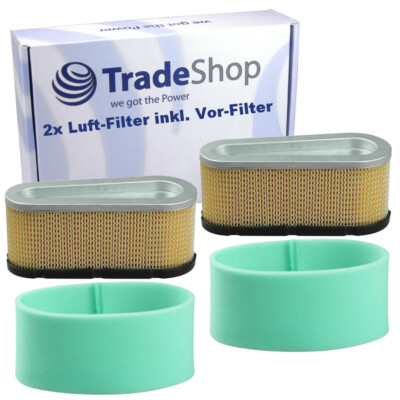 2x Luft-Filter inkl. Vorfilter für Craftsman 24151 John Deere LG496894JD