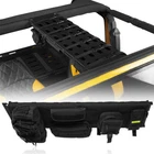 Front Overhead Storage MOLLE Panel w/ 5x Pouches  Fit 1997-2006 Jeep Wrangler TJ