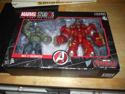 marvel legends first ten years hulk and hulkbuster
