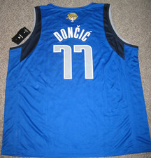 Luka Doncic Dallas Mavericks Mens Blue 2024 Fanatics NBA Finals FastBreak Jersey