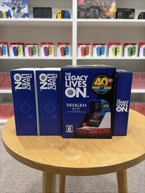 SNK NEO GEO NEOGEO Mini Classic 40th Anniversary Arcade X2 Mini Pads & HDMI