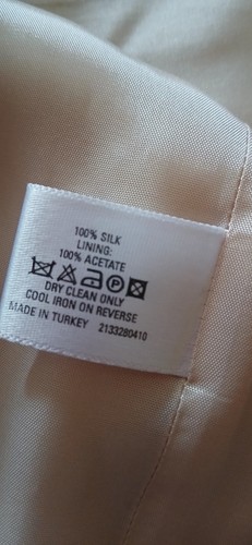 Coast cream Silk Suit Skirt /Jacket size 12 / Skirt 10 Wedding Cruise Occassion - Picture 11 of 14