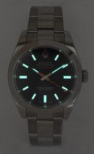 Rolex Milgauss Stainless Steel Black Dial Oyster Bracelet Watch V B/P 116400 9