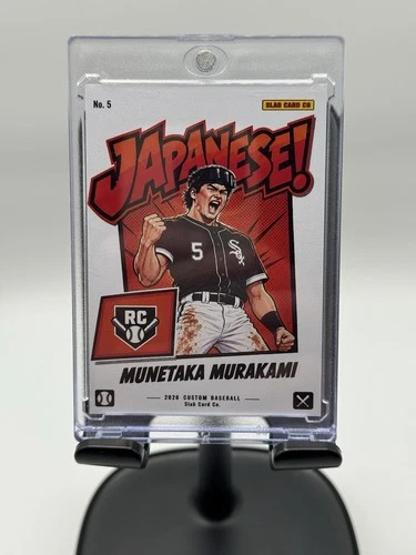2026 Munetaka Murakami - Rookie Card - Kaboom Style - I Am Japanese image 5