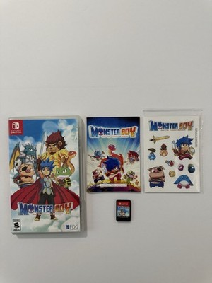 Monster Boy and the Cursed Kingdom - Nintendo Switch Cib Manual And Stickers