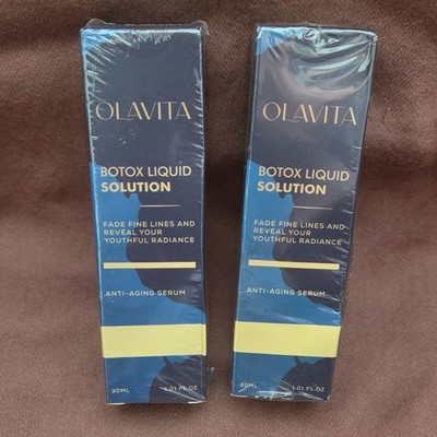 OLAVITA Botox Liquid Solution Anti Aging Serum Youthful Radiance (2pk)