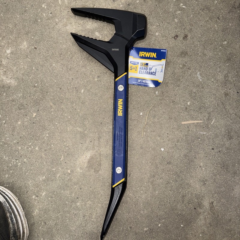 Irwin 18'' Steel utility bar 5 in 1 Tool# IHRT55001 Brand New