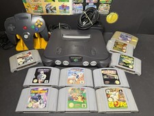 NINTENDO64 || SET MIT 10 SPIELEN CONTROLLER KONSOLE MARIO STAR WARS TETRIS ||