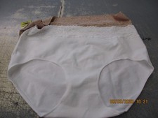 Bali Brief Panties Soft Seamless Comfort Size 7 L Large 2 Pair New FREE Shipping