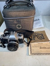 Nikon FG 35mm SLR w/Nikon Series E 50mm f1.8 Kipling Case